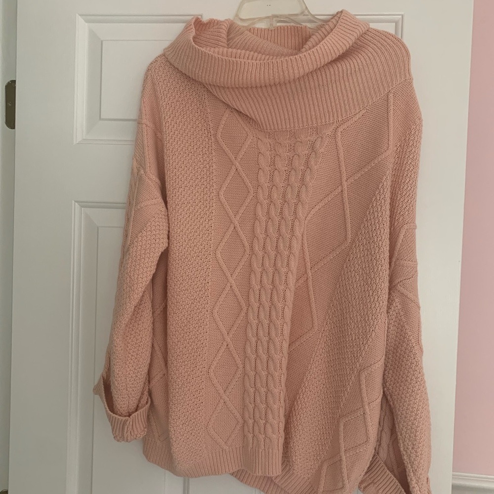 Pink sweater